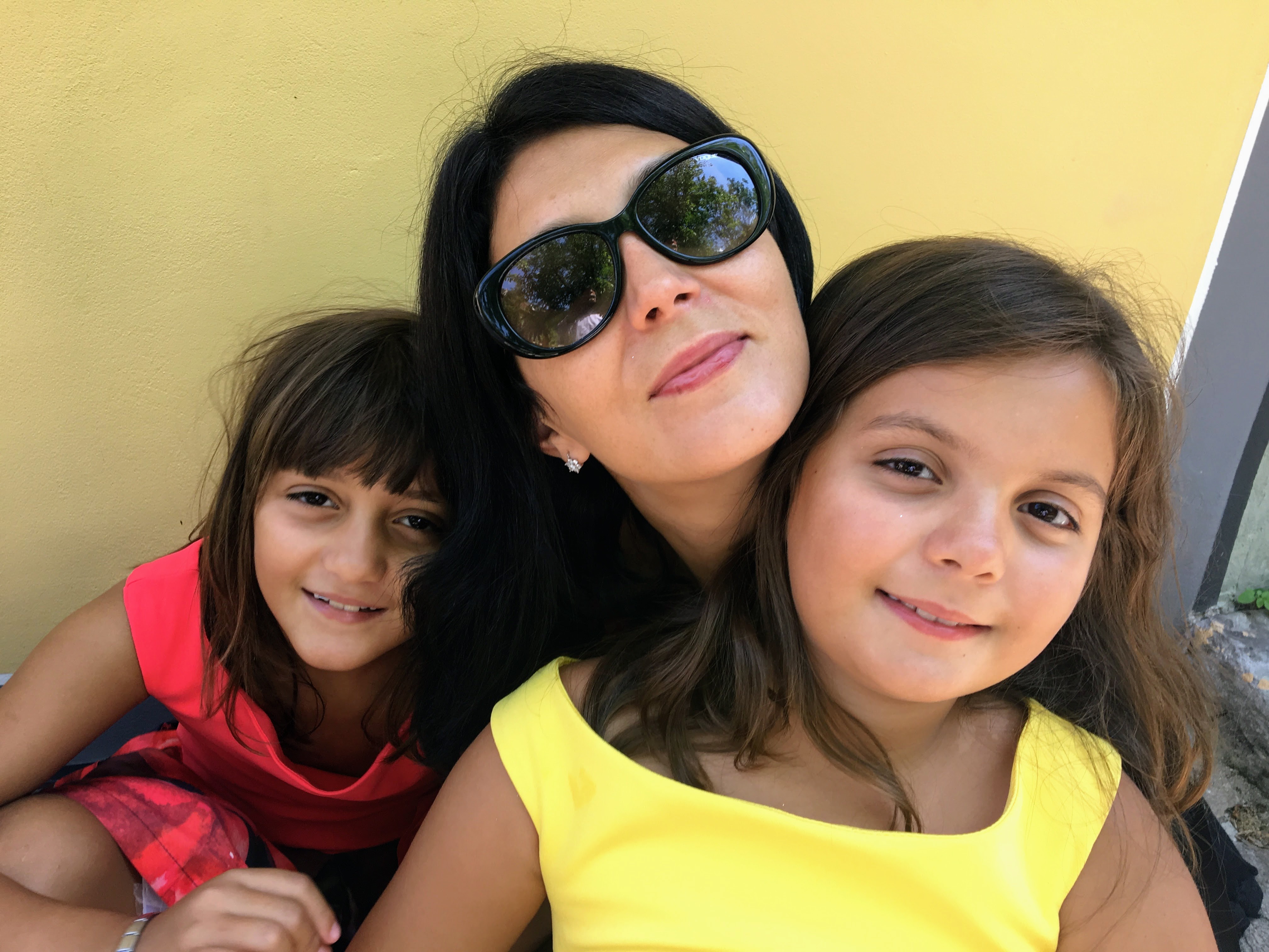 Mom and the two girls